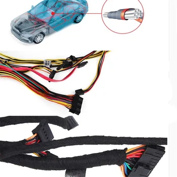 Защита Ткацкого Станка Проводки автомобильного кабеля для SsangYong Actyon Turismo Rodius Rexton Korando Для KIA RIO Ceed Для VW