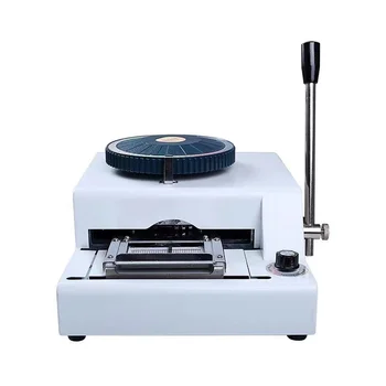 Машина для тиснения членских карточек из ПВХ, машина для ручного кодирования, пишущая машинка для домашних карточек, вогнуто-выпуклая интегрированная машина
