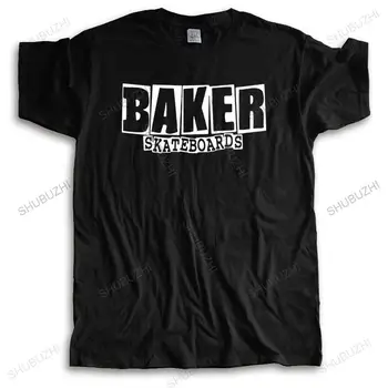 Новые хлопковые футболки модная футболка Мужская с круглым вырезом летняя брендовая футболка Baker унисекс футболка женская свободная крутая футболка с принтом футболки